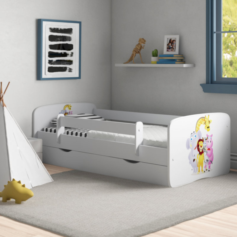 Zipcode Design Caswell Convertible Toddler Bed with Drawers Wayfair.co.uk